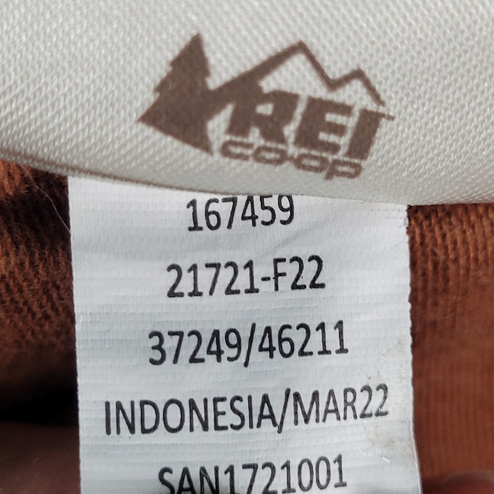REI Co-op Wallace Lake Jogger Pants Womens 0 Rust Brown Excellent Hiking Outdoor - Picture 13 of 14